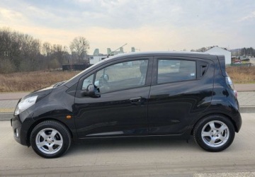 Chevrolet Spark II Hatchback 1.0L DOHC 68KM 2010 Chevrolet Spark Chevrolet Spark II (M300) 1,0 68 KM LS Klima Alu Super Stan, zdjęcie 2