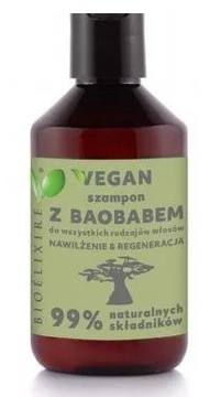 BIOELIXIRE BAOBAB Wegański szampon do włosów 300ml