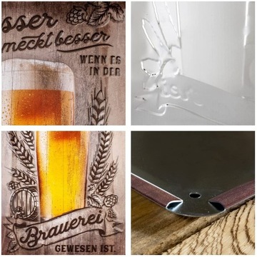 Доска Wasser schmeckt bess 20x30 Ностальгия 22340