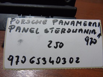 IDEÁLNÍ PANEL ŘÍZENÍ PORSCHE PANAMERA 970 1