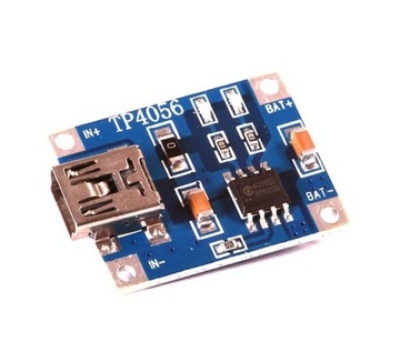 Moduł ładowania akumulatora TP4056 5V Mini USB