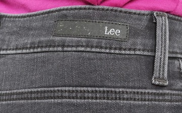 LEE spodnie SKINNY grey SCARLETT HIGH _ W25 L33