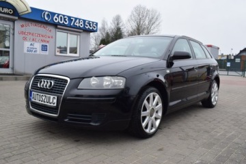 Audi A3 8P Hatchback 3d 2.0 FSI 150KM 2005 Audi A3 Sportback 8P 2.0 Benzyna, 5-Drzwi, Zarejestrowany, 150 KM, 6-Biego, zdjęcie 4