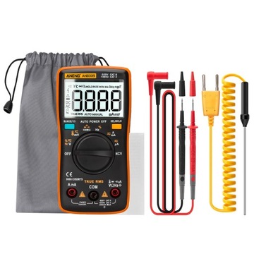 ANENG AN8009 cyfrowy multimetr tranzystor testery
