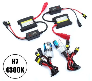 Zestaw Xenon HID 35W SLIM DC Digital 12V H7 4300K