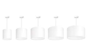 ПОДВЕСНОЙ СВЕТИЛЬНИК ПОТОЛОЧНЫЙ ЛЮСТРА АБАСУР 40 СМ БЕЛЫЙ СОВРЕМЕННЫЙ