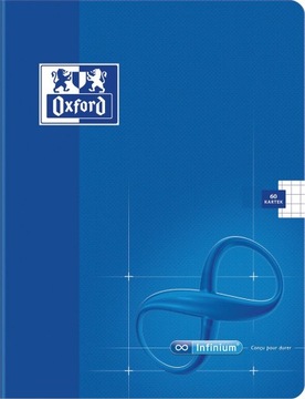 ZESZYT OXFORD INFINIUM A5 60 KARTEK KRATKA