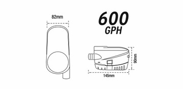 АВТОМАТИЧЕСКИЙ Трюмный/трюмный насос 70821