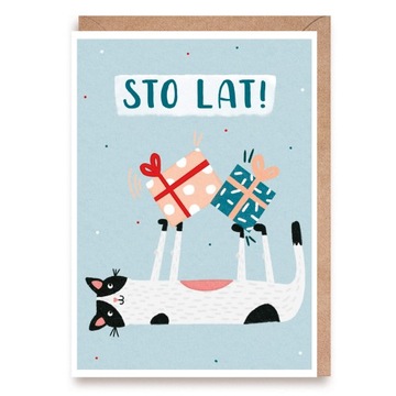 Открытка на день рождения Кота/Карди