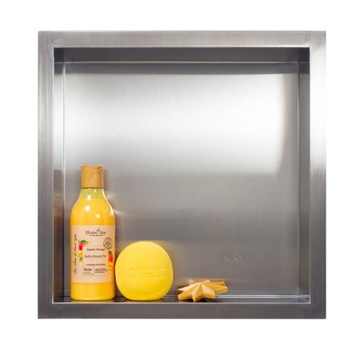 Półka wnękowa BALNEO WALL BOX 30x30x10 kołnierz
