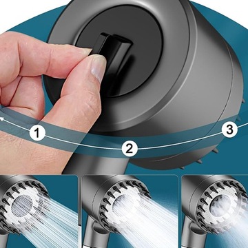 ДУШЕВАЯ ВЕРХНЯЯ ТРУБКА, 3 ФУНКЦИИ СТАРТ/СТОП