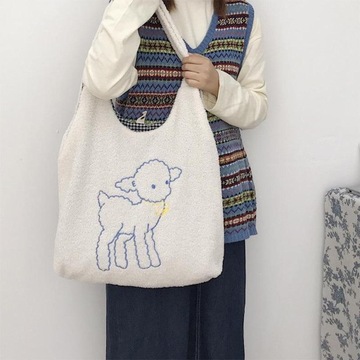 Мягкая сумка через плечо Winter Shopping