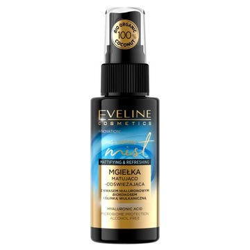 Long-Lasting Mist mgiełka matująco-odświeżająca Bio Kokos 50ml