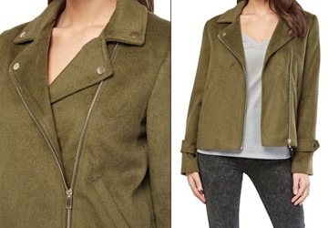 MATALAN ciepła KURTKA RAMONESKA khaki _ 44 XXL