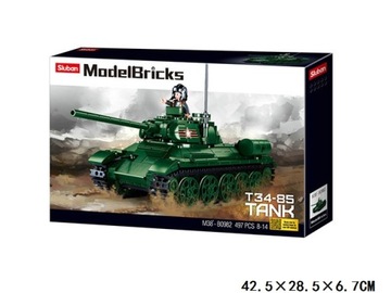 KLOCKI KOLEKCJA MODEL BRICKS CZOŁG 497 EL.