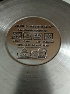 Серебряная скороварка Cook's Essentials 3,5 л