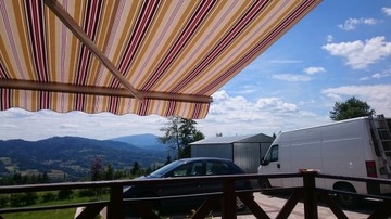 Типовые маркизы со сборкой в ​​Силезии и Подбескидзе. Акционные цены. Дешево.