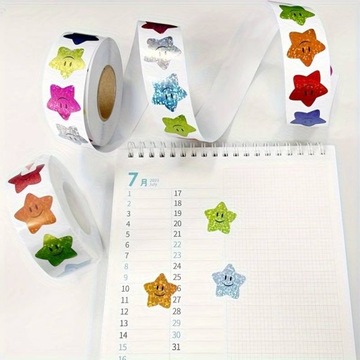 НАКЛЕЙКИ «СУПЕР УЧИТЕЛЬ» МОТИВАЦИОННЫЕ НАГРАДЫ ЗВЕЗДЫ.