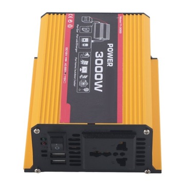 АВТОМОБИЛЬНЫЙ ИНВЕРТОР 3000ВТ 12В 220В USB