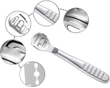 СКРЕБОК ДЛЯ ПЯТОК OMEGA СТАЛЬНОЙ ПЕДИКЮР