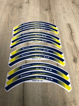 HUSQVARNA TE FE grube naklejki felgi 21-8/19 CUBAMOTO