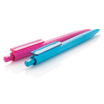 Шариковая ручка Premium X3 ABS, синяя, размеры 14,0 x Ø 1,1 см
