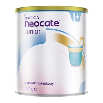 NEOCATE JUNIOR, proszek, 400 g smak TRUSKAWKOWY