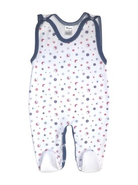 Śpiochy ZUZA rozpinane w kroku r. 80 wzór 55