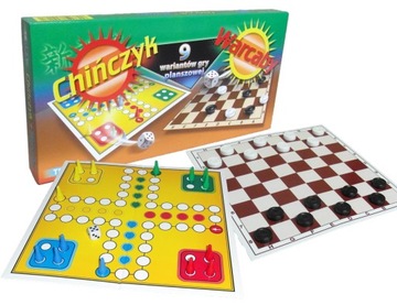 Gry logiczne Chińczyk i Warcaby Tegra