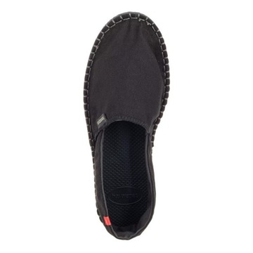 HAVAIANAS ESPADRYLE CZARNE DAMSKIE WSUWANE 37 ŻLA