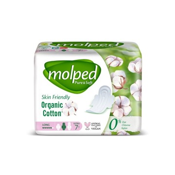 MOLPED Podpaski EKO Pure&Soft LONG 7 szt.