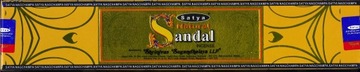 KADZIDEŁKA PYŁKOWE SATYA NATURAL SANDAL 15g NATURALNY SANDAŁ
