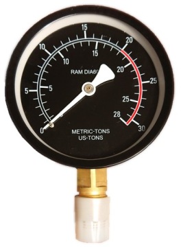 НАСОС + ГИДРАВЛИЧЕСКИЙ ЦИЛИНДР + МАНОМЕТР ПРЕСС 20Т