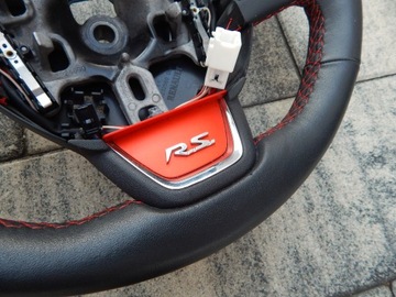 Renault Clio IV RS - оригинальный кожаный руль