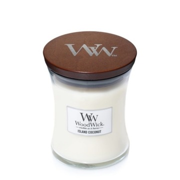 Mała świeca Island Coconut Woodwick
