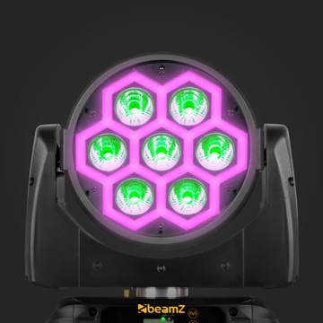 Ruchoma głowa LED SMD RGBW DMX IP20 Beamz