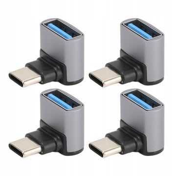 4 SZT.PRZEJŚCIÓWKA KĄTOWA USB C 10 GBPS