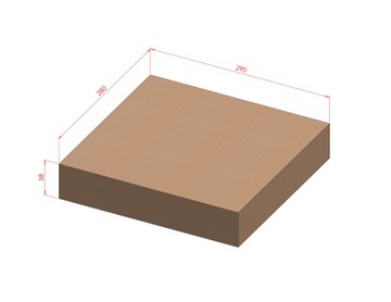 Półka RACK Eco stała 1U 10