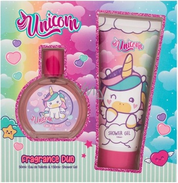 Unicorn Jednorożec woda toaletowa 50 ml + żel pod prysznic 150 ml, zestaw upominkowy