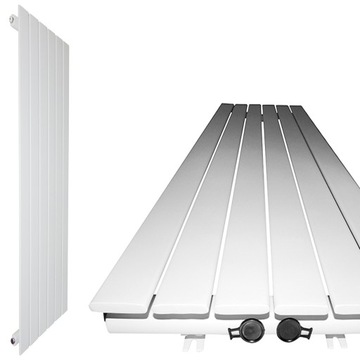 GRZEJNIK dekoracyjny DECO LOFT 140x45 BIAŁY MAT STRUKTURA 835W