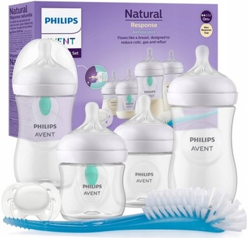 PHILIPS AVENT NATURAL RESPONSE ZESTAW 4 BUTELEK 0+
