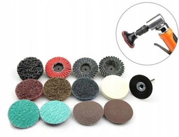 Опорный диск ROLOC диаметром 70 мм на шпинделе 6 мм Резиновая накладка для шлифовальной машинки