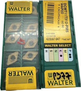 Płytki tokarskie WALTER DCMT 11T312-PM5 WAP20