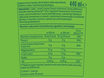 SODASTREAM LIPTON GREEN ICE TEA СИРОП ДЛЯ НАПИТКОВ 9Л САТУРАТОР 440мл