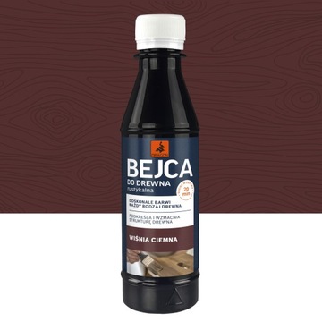 Bejca rustykalna WIŚNIA CIEMNA 200 ml DRAGON