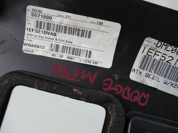 DODGE NITRO PŘEPÍNAČ POHON TLAČÍTKO RÁMEČEK