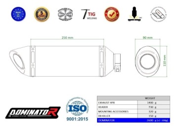 YZF R125 2021 - 2024 (Euro 5) Полная система Выхлопной коллектор HP8 BLACK