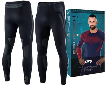 BRUBECK DRY MEN LE13270 LEGGINSY TERMOAKTYWNE - M