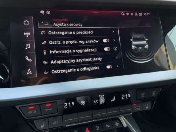 Audi A3 8Y Sportback 1.5 35 TFSI 150KM 2024 Audi A3 Sportback Reflektory LED Virtual Cockpit Ambiente Apple CarPlay Gw, zdjęcie 16