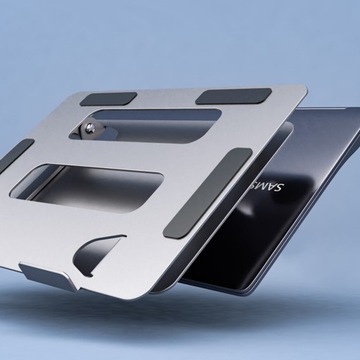 STOLIK POD LAPTOPA TABLET PODSTAWKA ALUMINIOWY REGULOWANY SKŁADANY STOJAK